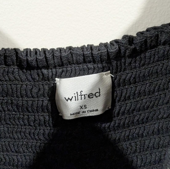 Wilfred Novella Cropped Blouse Sz. XS - Picture 2 of 3